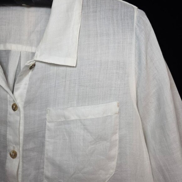 Kleen 100% Ramie Women's Long Sleeve Tunic S - Picture 4 of 12